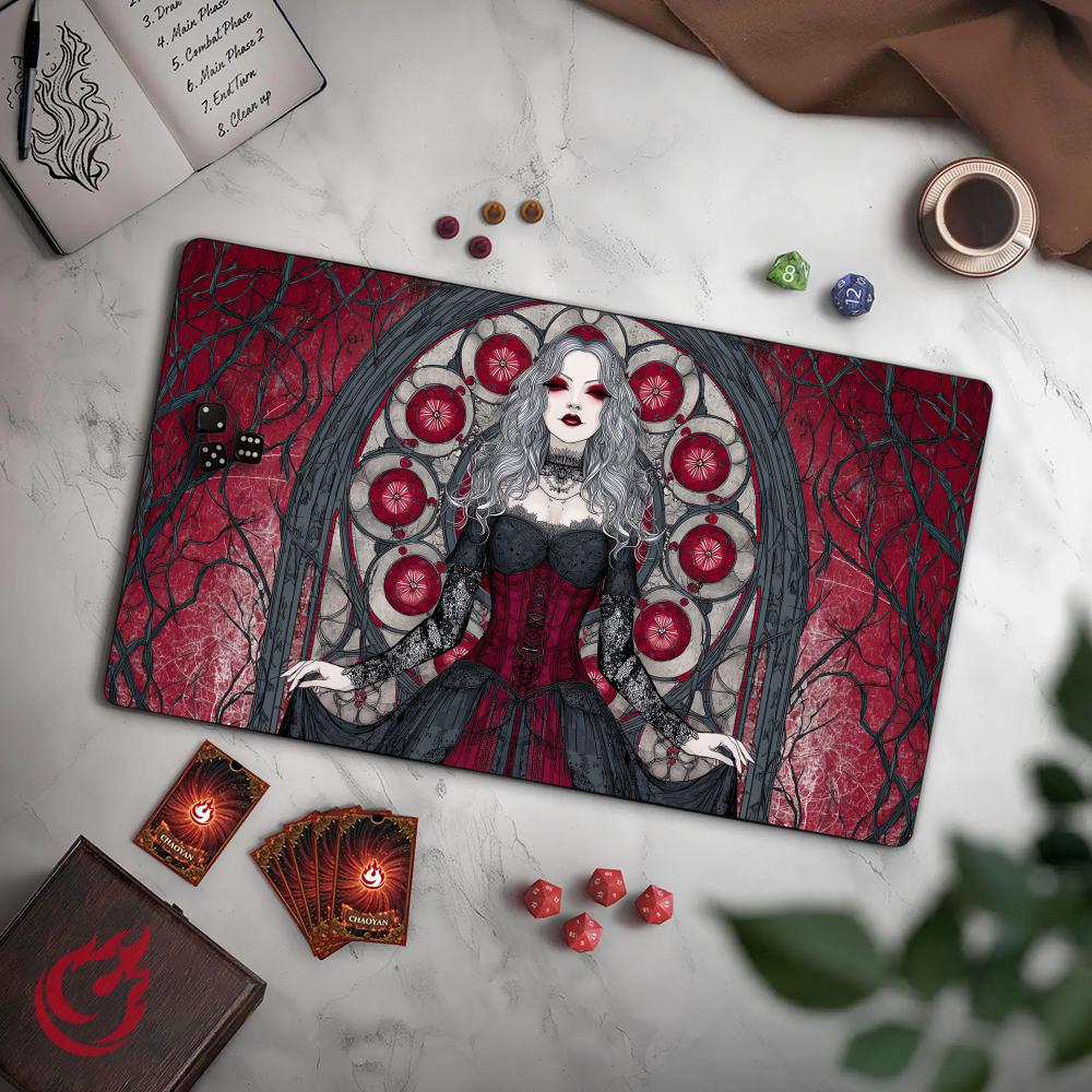 Gothic Female Vampire TCG Play - Door Mat Blank recension och pris