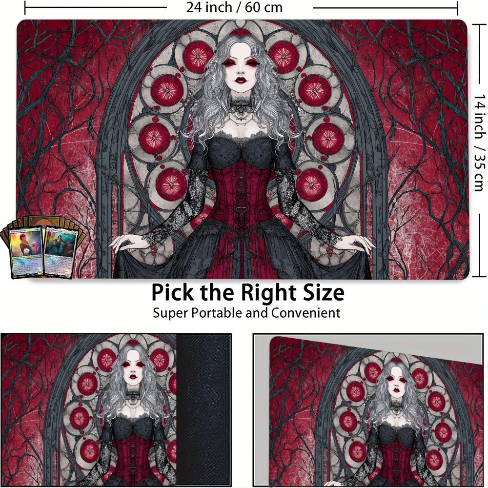 Gothic Female Vampire TCG Play - Door Mat Blank recension och pris