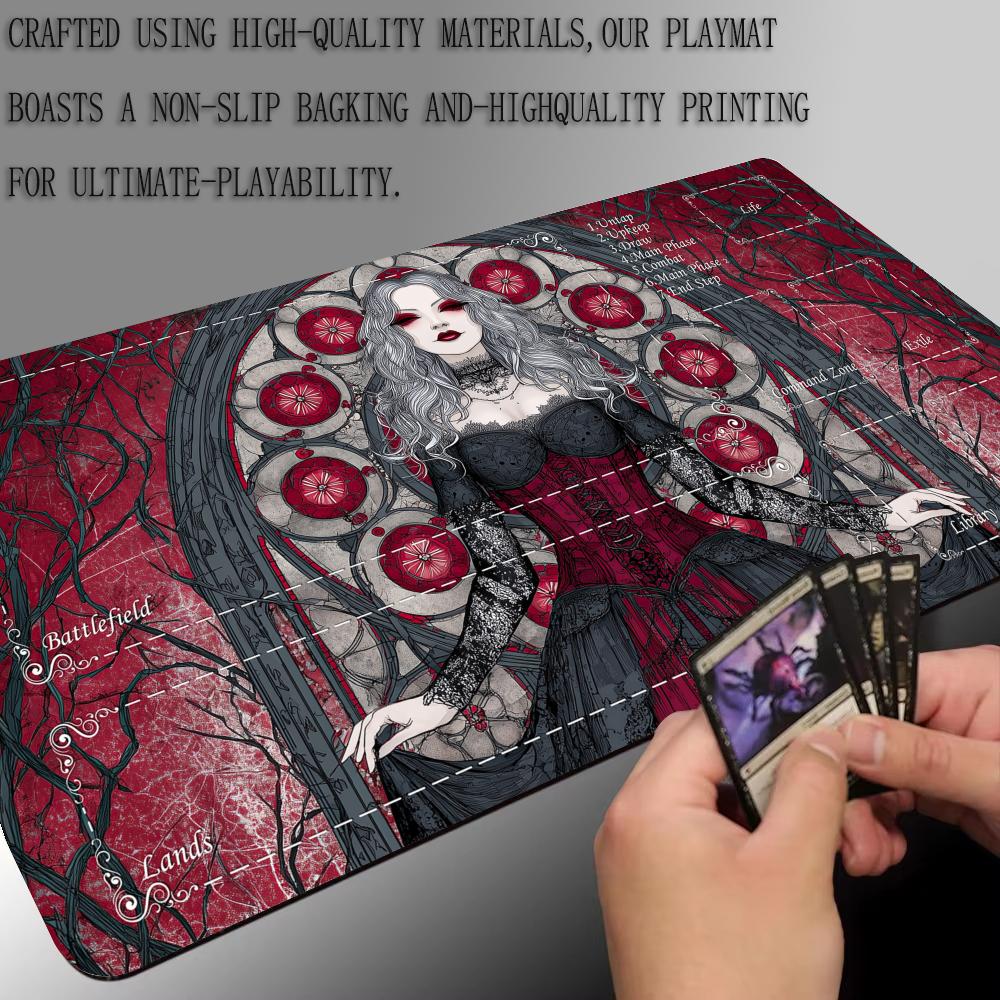 Gothic Female Vampire TCG Play - Door Mat Blank recension och pris