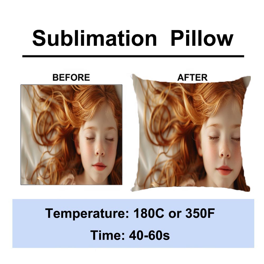 Blank Sublimation Pillow Cover - Pillow Cover Sublimation recension och pris