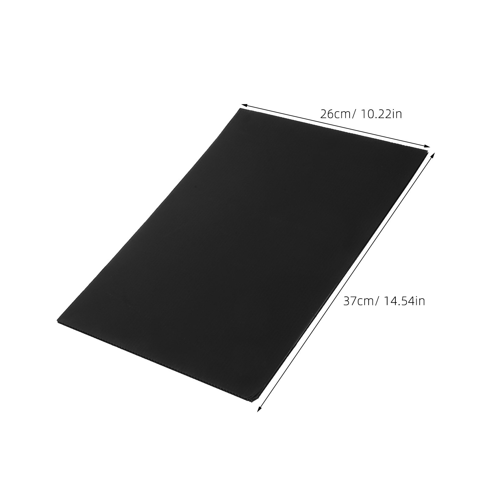 2Pcs Sleek Black Blank Garden  - Yard Sign Blank recension och pris