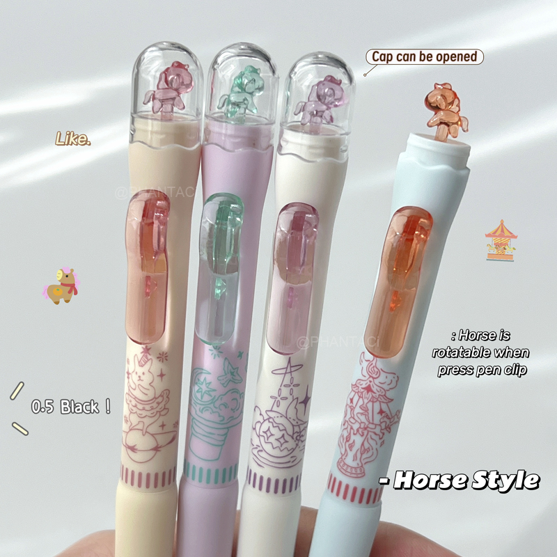 4PCS Carousel Style Gel Pen Cr - Pentel Pen Energel recension och pris