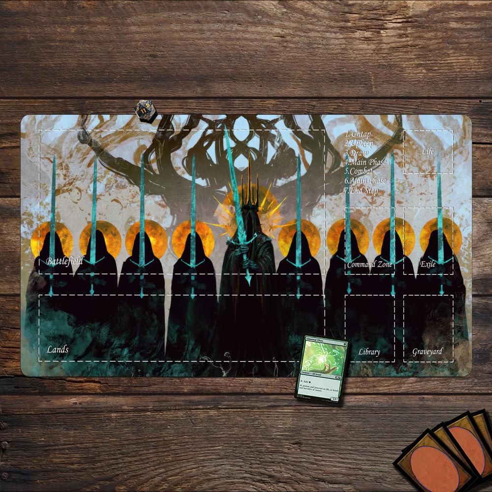 Magic Playmat Card Gaming Mat  - Door Mat Blank recension och pris