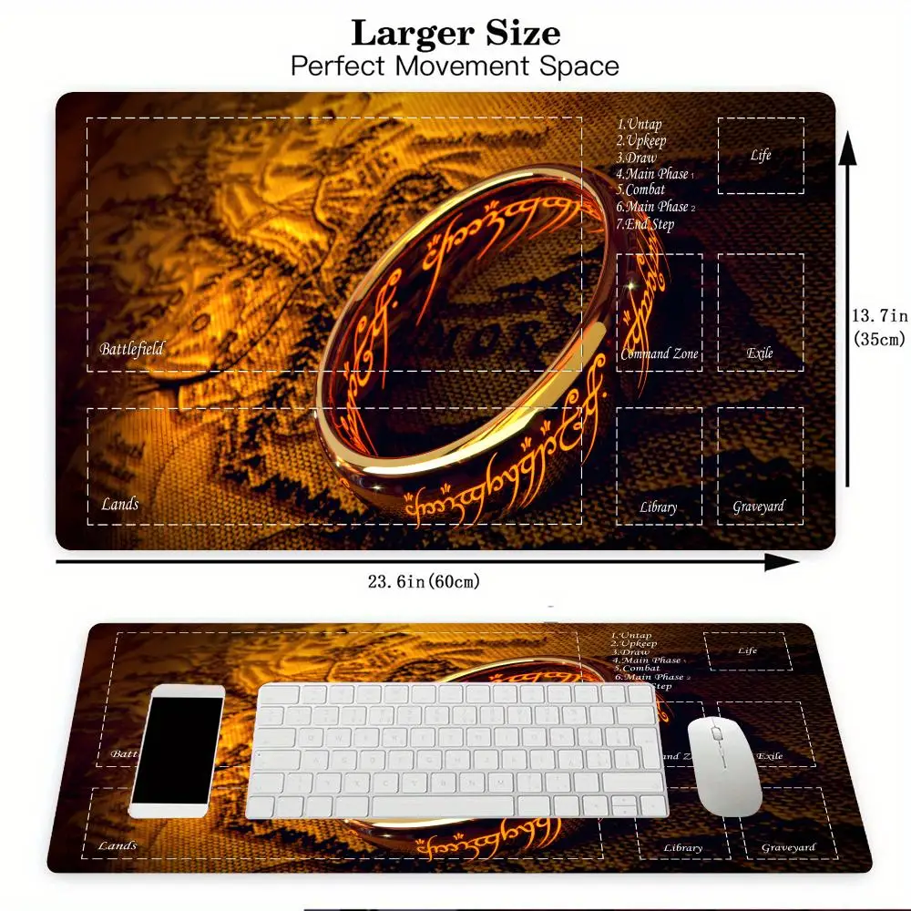 Magic Playmat Card Gaming Mat  - Door Mat Blank recension och pris