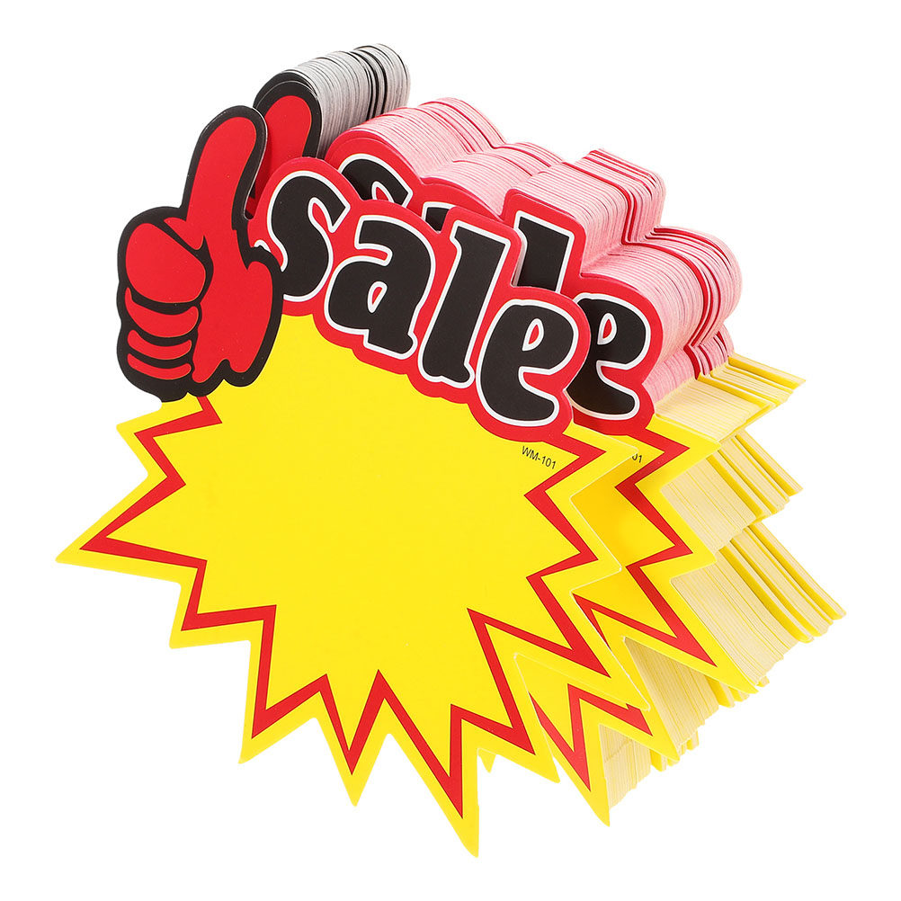 200Pcs Sturdy White Card Paper - Yard Sign Blank recension och pris